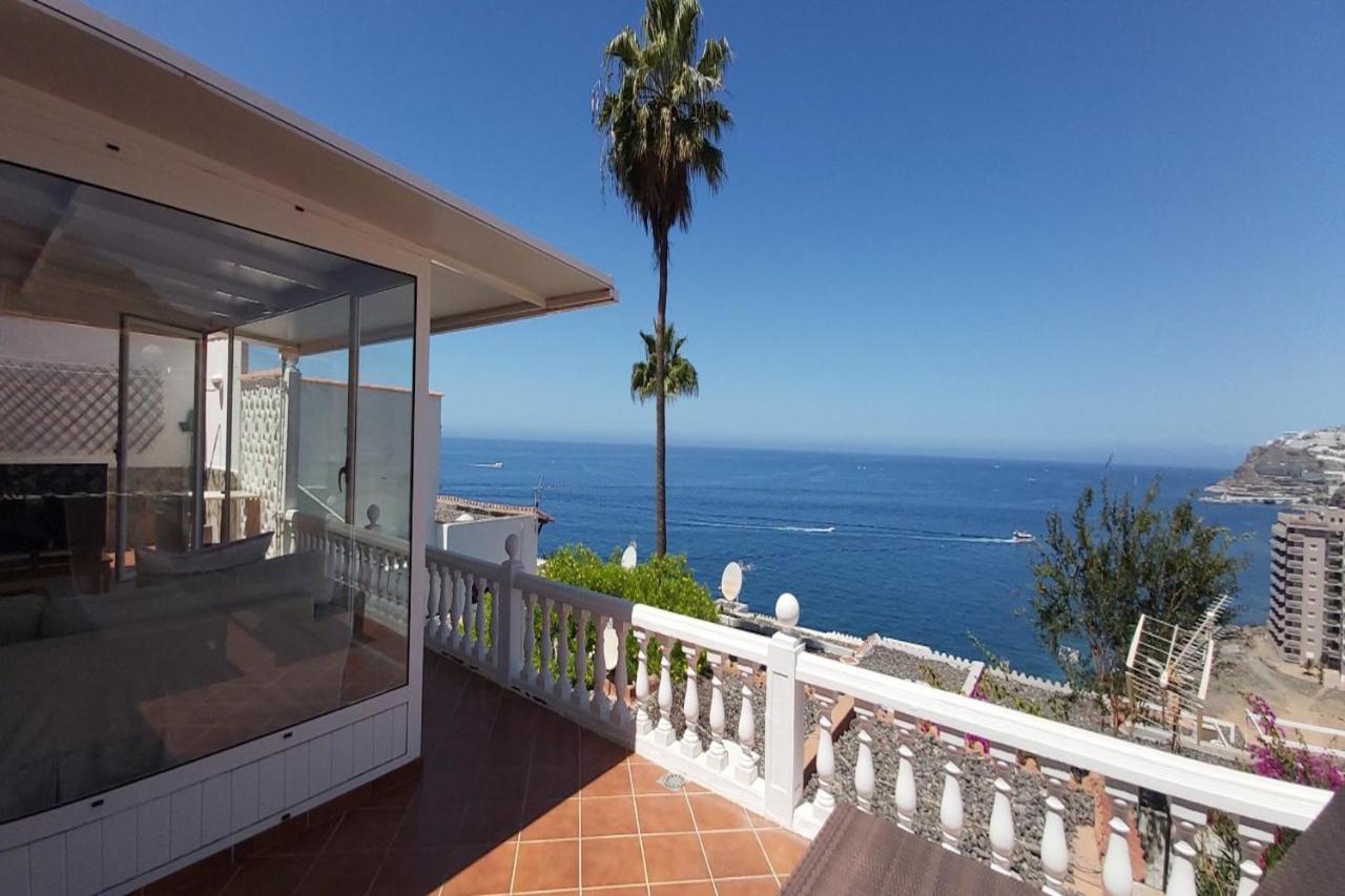 Villa Sunset Balcony With Ocean Views à Mogán Extérieur photo