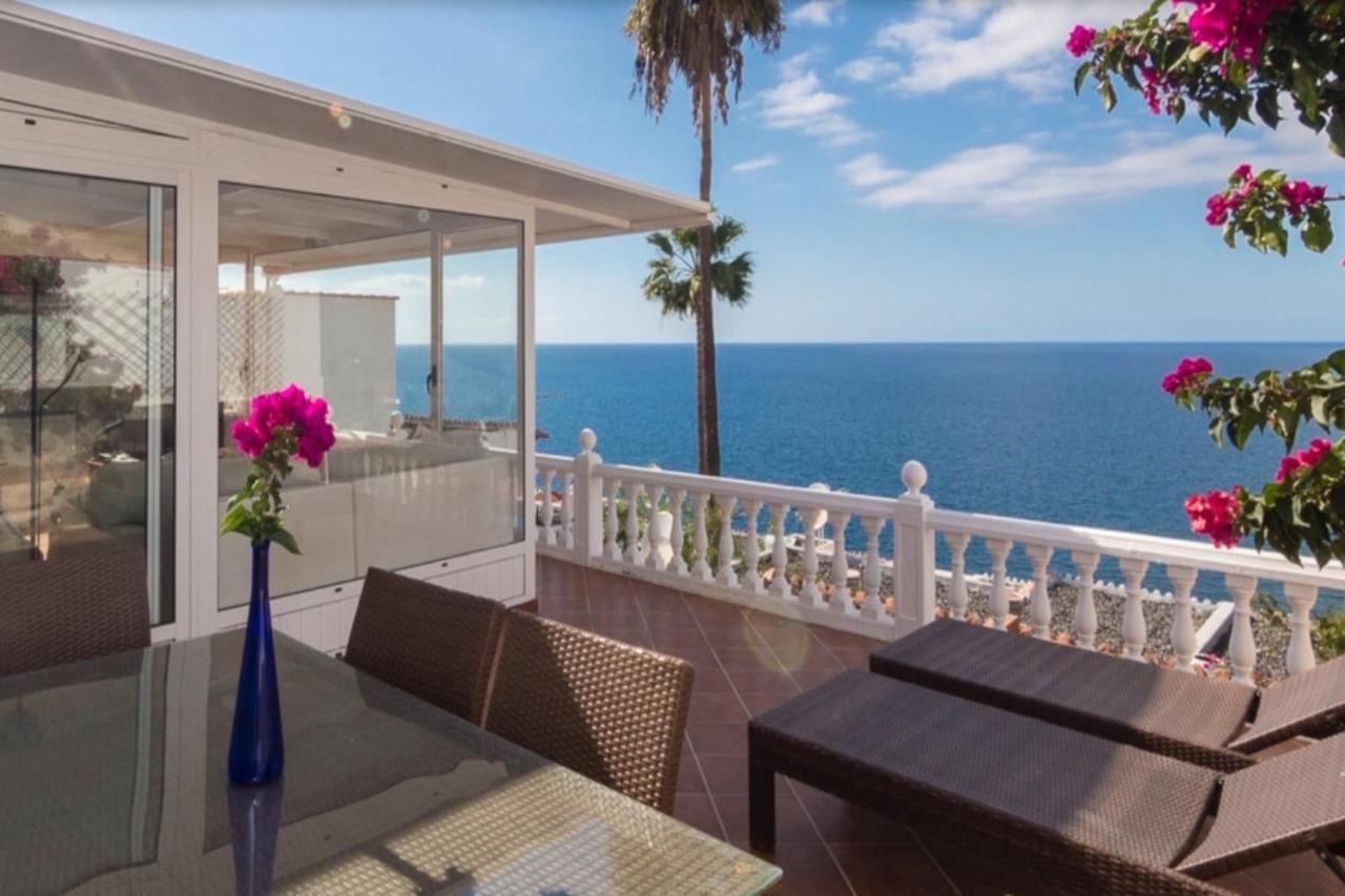 Villa Sunset Balcony With Ocean Views à Mogán Extérieur photo